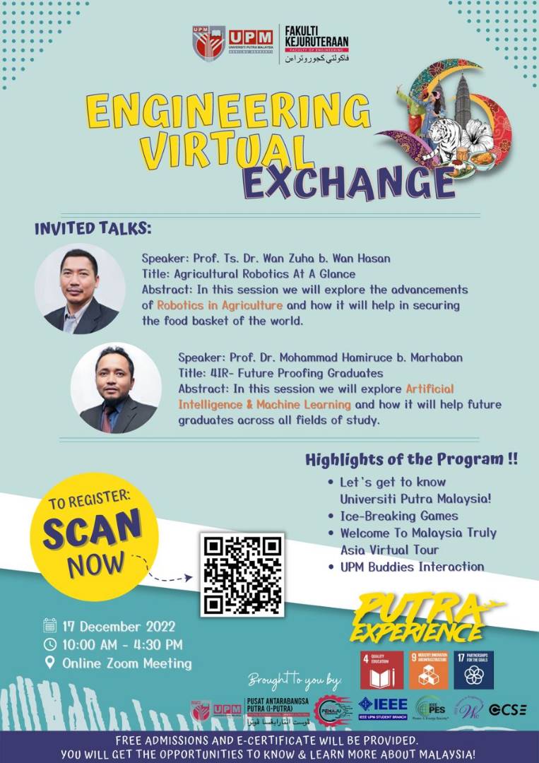 engineering virtual exchange 2022 poster