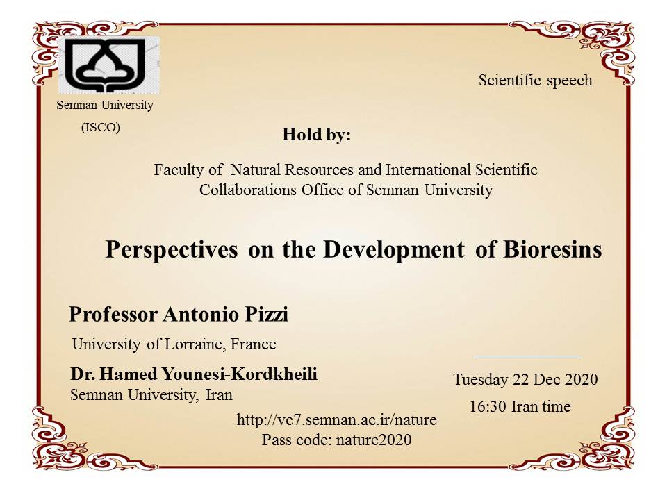 webinar of Prof