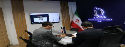 A virtual meeting was held in the field of international students, attended by the Honorable Deputy Minister and Head of Student Affairs, along with the presidents and international directors of selected universities across the country