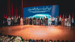 جشن باشکوه دانشجویان نوورود بین الملل دانشگاه فردوسی مشهد