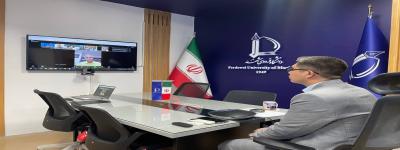 عُقِدَ ندوةٌ علميَّةٌ مشتركةٌ بين مدير التعاون العلمي الدولي وعميد كلية العلوم الرياضية مع رئيس مركز الصين-آسيا الوسطى للرياضيات (CCAMC) في جامعة تسينغوا ببكين