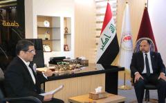 امضای قرارداد اجرایی میان دانشکده‌ مهندسی دانشگاه فردوسی مشهد و دانشکده های دانشگاه فنی فرات الاوسط