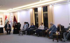 دیدار رئیس دانشگاه فردوسی مشهد و هیئت همراه با مجلس شورای دانشگاه فرات الاوسط نجف دیدار رئیس دانشگاه فردوسی مشهد و هیئت همراه با مجلس شورای دانشگاه فرات الاوسط نجف